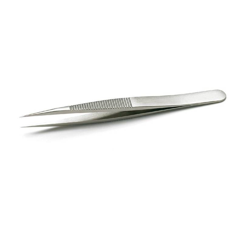 AC-SA pęseta precyzyjna 110 mm, gładkie końce