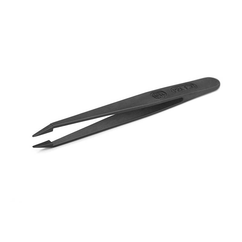 P2A pęseta 118 mm, proste końce 1.80 mm, plastikowa
