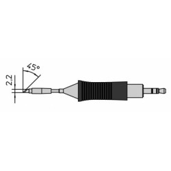 RT 7 grot 2.2 mm, nóż, ścięty 45°, 40W