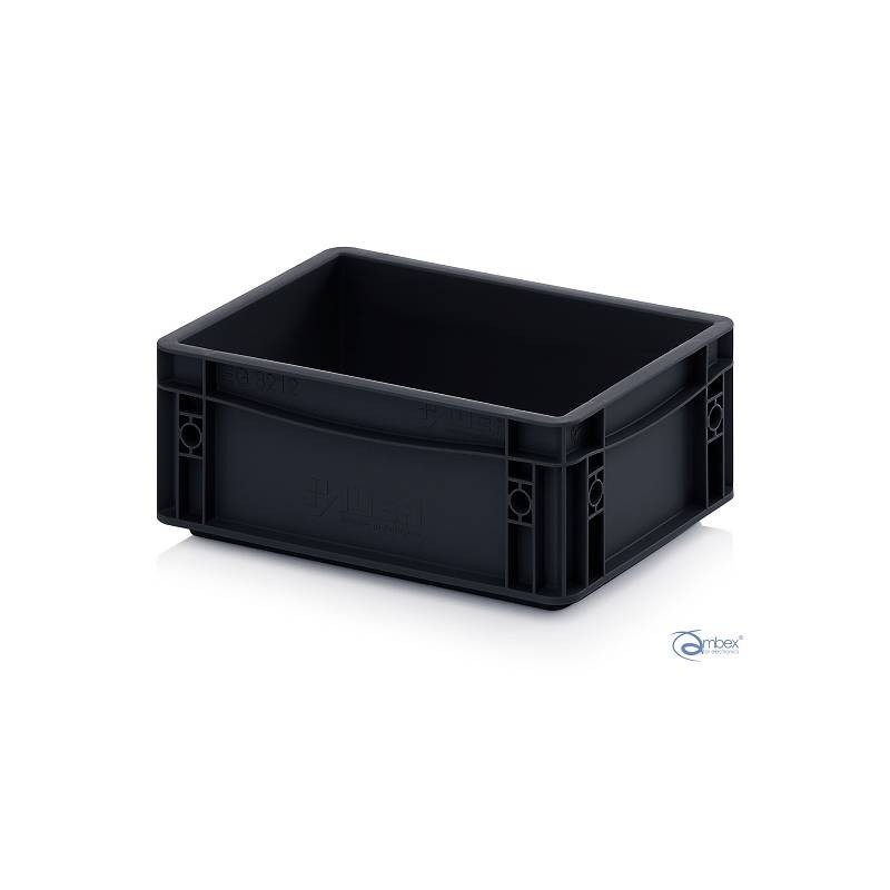 ESD EG 32/12 HG pojemnik magazynowy 300x200x120 mm, ESD ESD EG 32/12 HG pojemnik magazynowy 300x200x120 mm, ESD