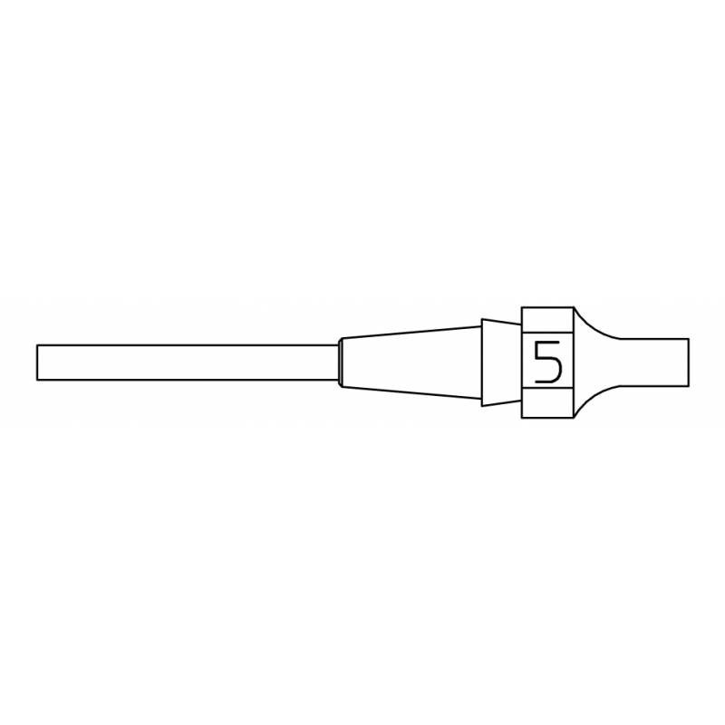 XDSL 5 dyszka 1.8 x 3.3 x 10.5 mm