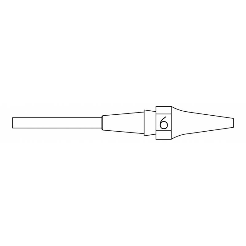 XDSL 6 dyszka 0.7 x 1.9 x 16.5 mm