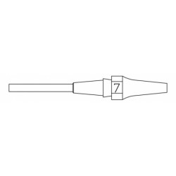 XDSL 7 dyszka 1.2 x 2.7 x 16.5 mm