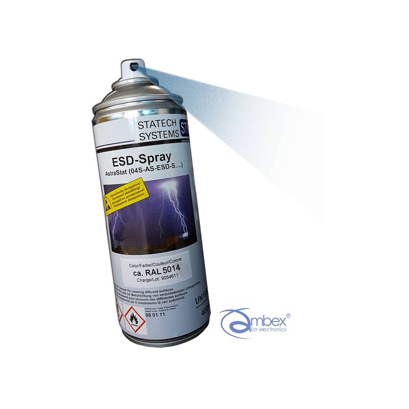 AstraStat farba ESD, spray 400 ml, RAL 5014